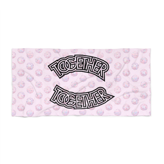 Together Beach Towel - Fandom-Made
