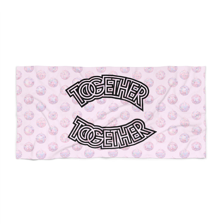 Together Beach Towel - Fandom-Made