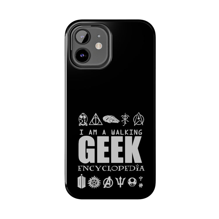 Geekdom Encyclopedia Phone Cases