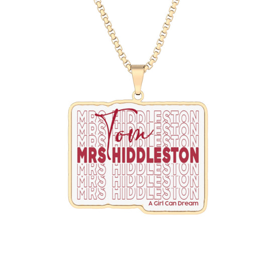 Mrs. Hiddleston Pendant - Fandom-Made