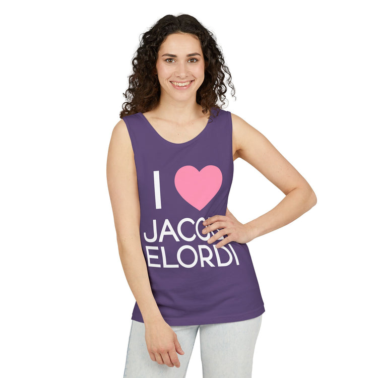 I Love Jacob Elordi Unisex Tank Top - Fandom-Made