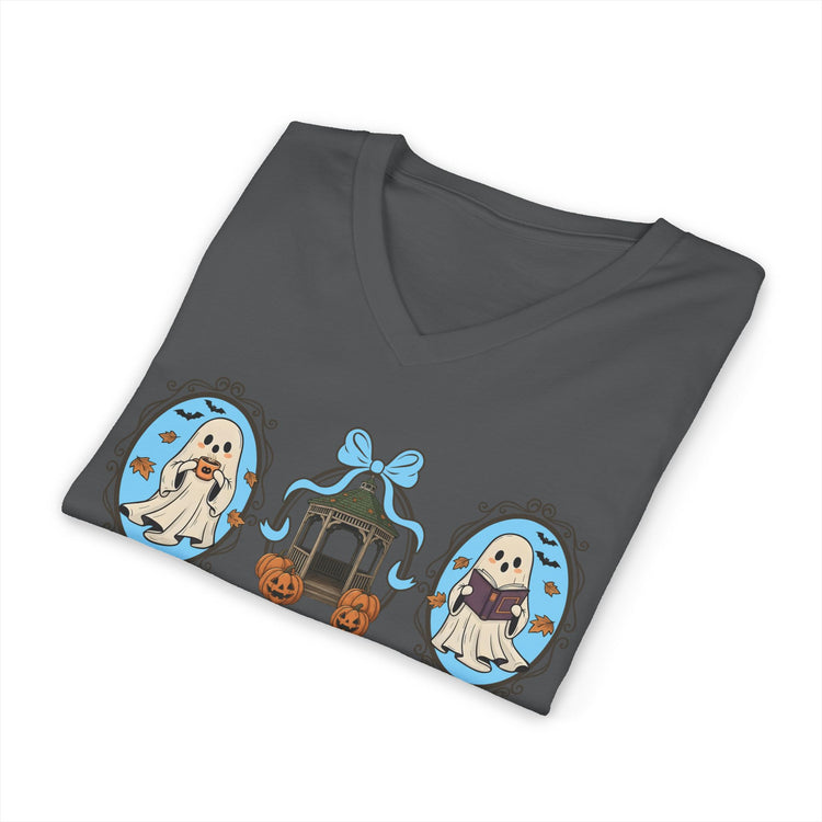 Gilmore Ghouls Unisex V-Neck Tee - Fandom-Made