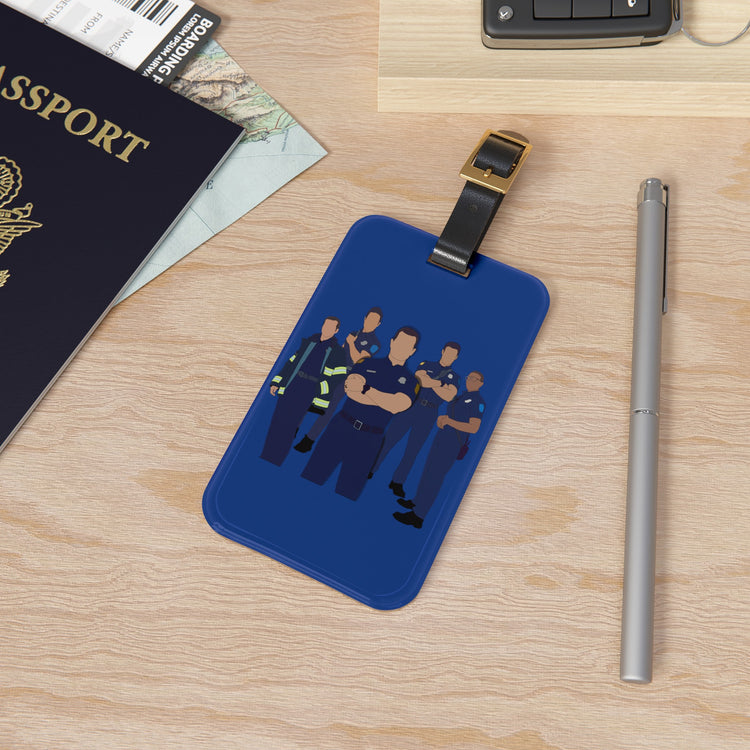 9-1-1 Group Luggage Tag