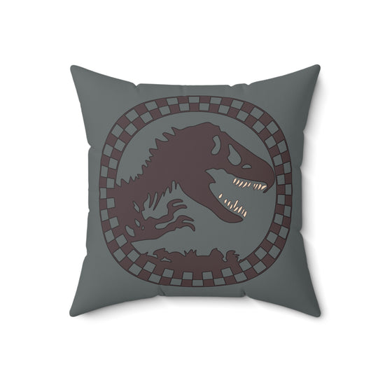 Checkered Past Square Pillow - Fandom-Made