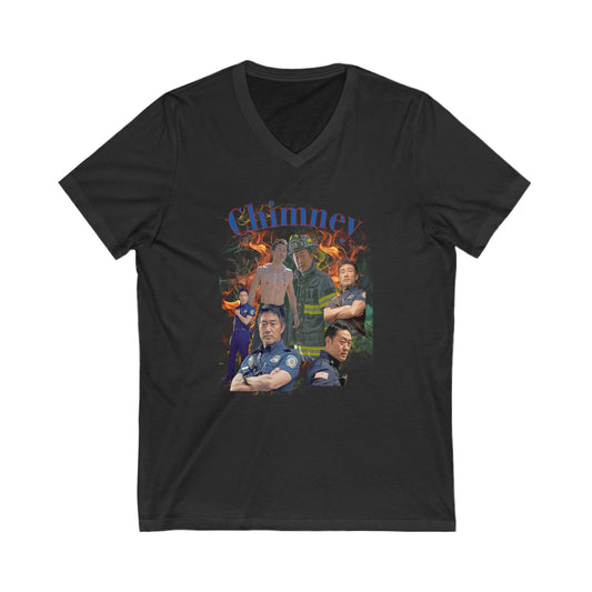 Getting Hot In Here V-Neck Tee - Fandom-Made