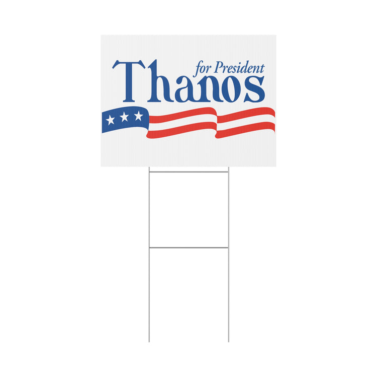 Thanos for President Yard Sign - Fandom-Made