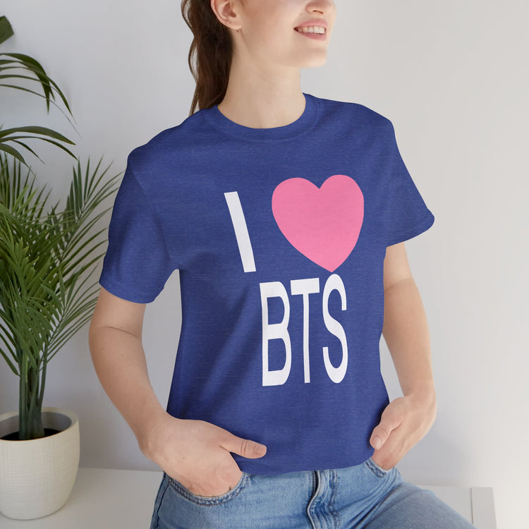 I Love BTS Unisex T-Shirt