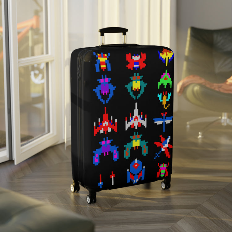 Galaga Luggage Cover - Fandom-Made