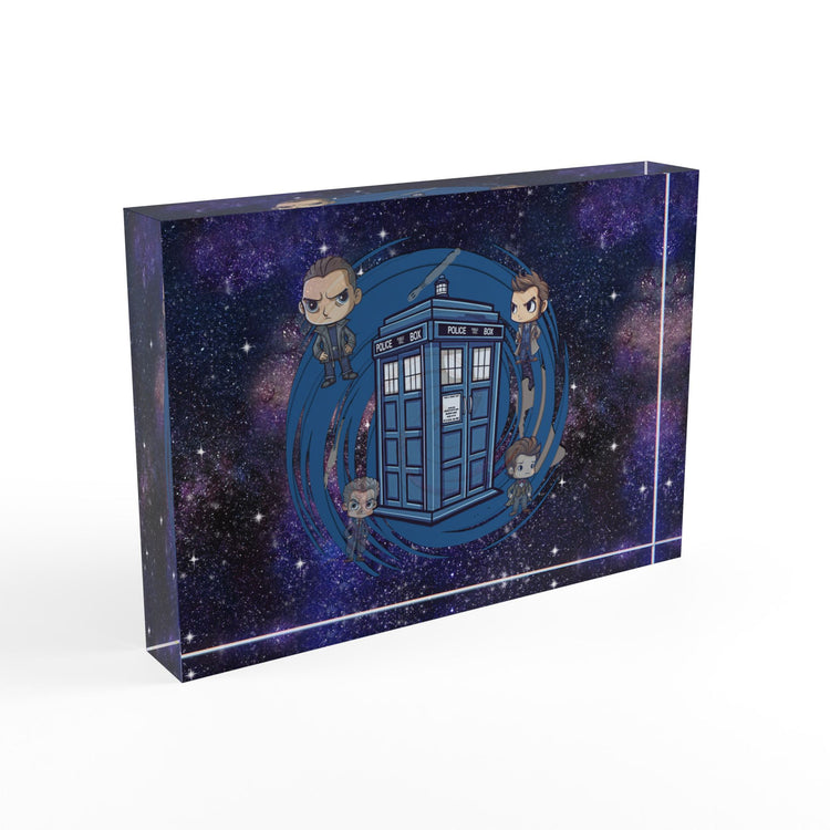 Timey Wimey Tardis Photo Block