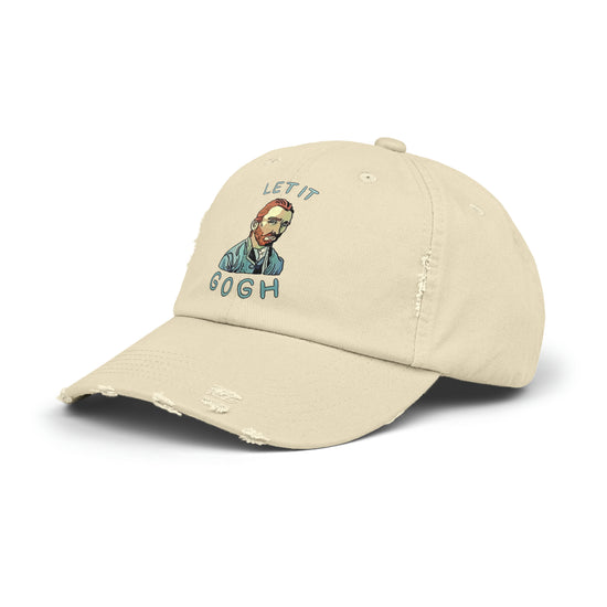 Let it Gogh Distressed Cap - Fandom-Made