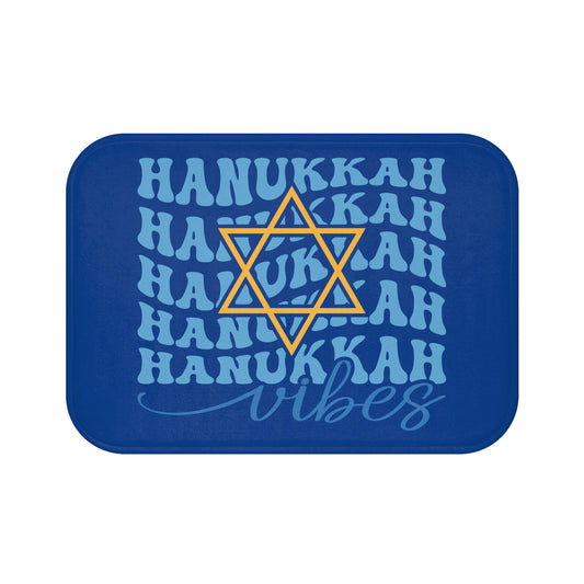 Hanukkah Vibes Bath Mat