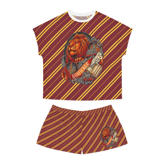 Gryffindor Courage Women's Short Pajama Set - Fandom-Made