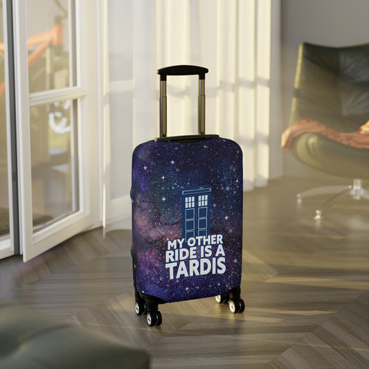 My Other Ride Is a Tardis Luggage Cover - Fandom-Made