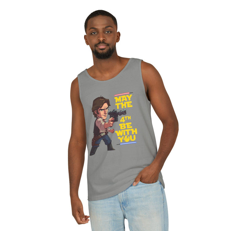 May The 4th Be With You Han Solo Tank Top