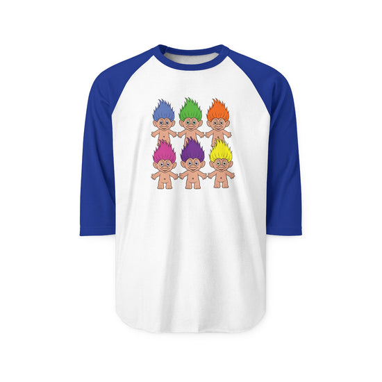 Trolling 3/4 Raglan Shirt - Fandom-Made
