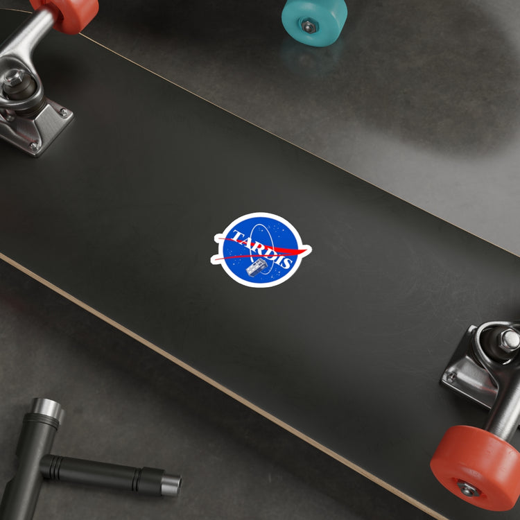 Time And Relative Dimension in Space Die-Cut Sticker - Fandom-Made