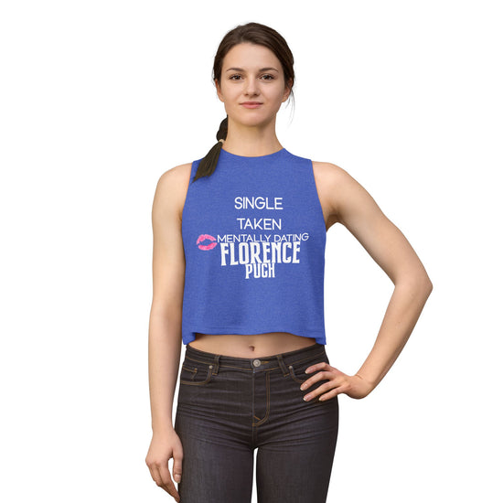 Mentally Dating Florence Pugh Women's Crop Top - Fandom-Made