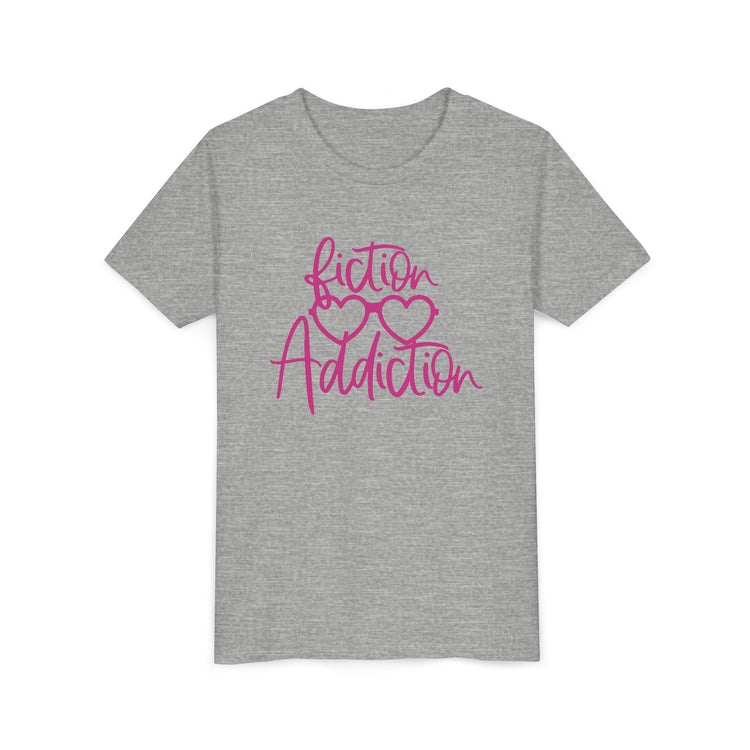 Fiction Addiction Youth Tee - Fandom-Made