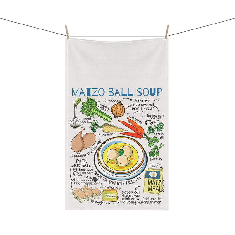 Matzo Ball Soup Kitchen Towel