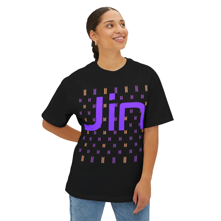 Jin Unisex Oversized Boxy Tee
