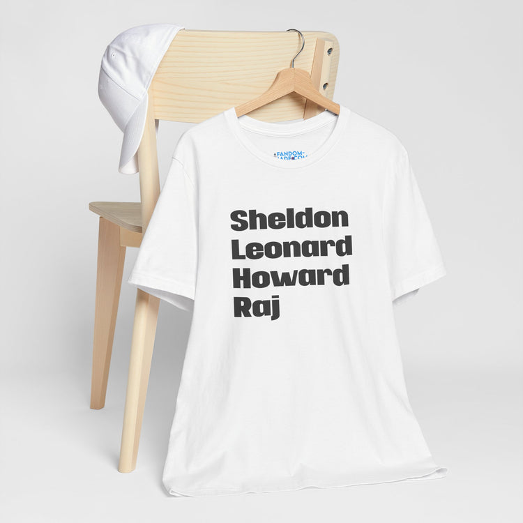 Big Bang Names Unisex T-Shirt - Fandom-Made