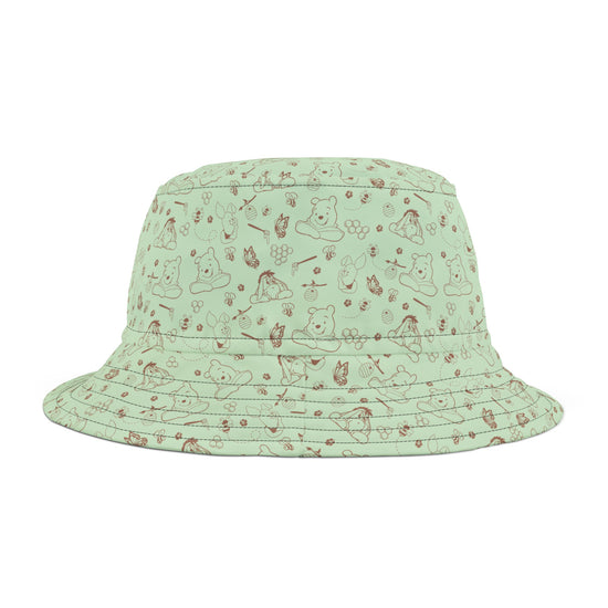 Winnie All-Over Print Bucket Hat - Fandom-Made