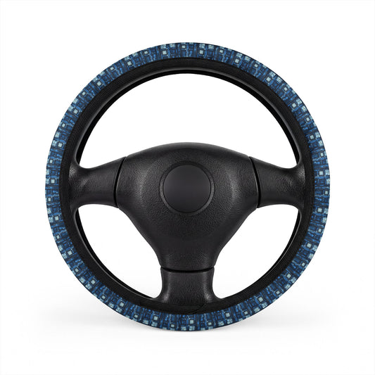 Tardis Car Steering Wheel Cover - Fandom-Made