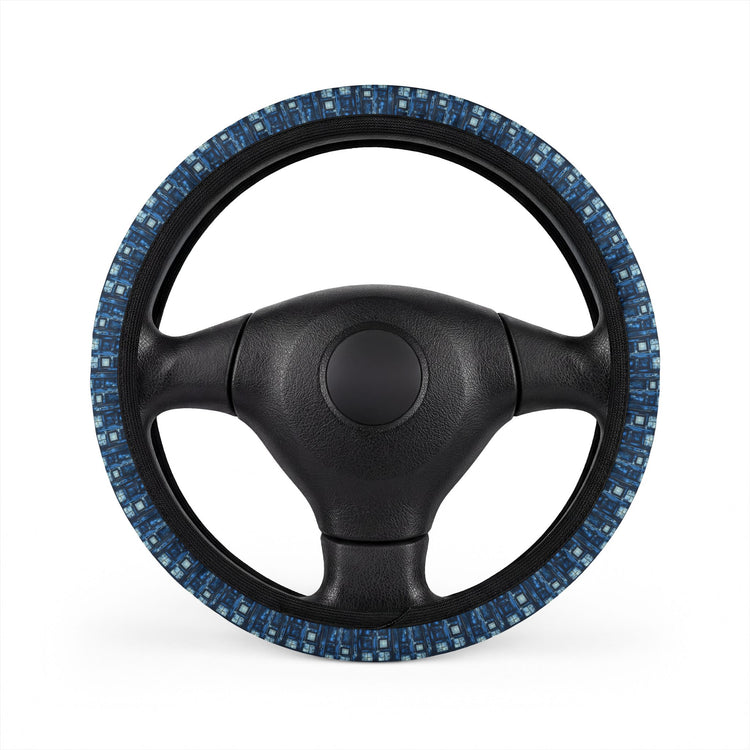 Tardis Car Steering Wheel Cover - Fandom-Made