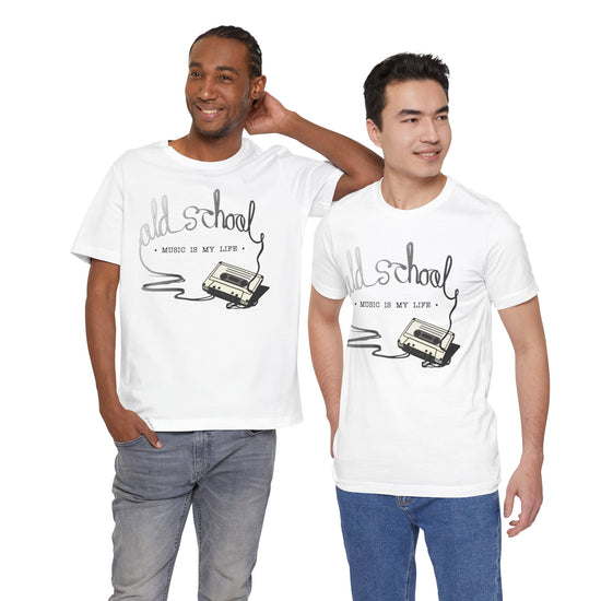 Old School Music Unisex T-Shirt - Fandom-Made