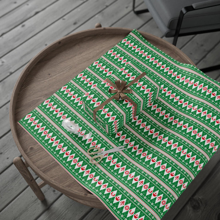 Rebellious Ugly Sweater Wrapping Paper