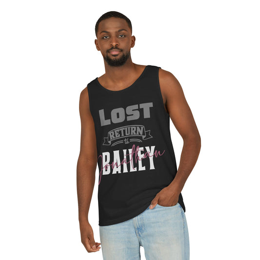 Lost Return To Jonathan Bailey Unisex Tank Top - Fandom-Made