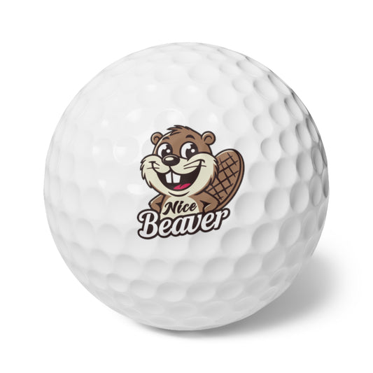 Nice Beaver Golf Balls