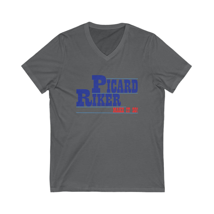 Picard Riker V-Neck Tee