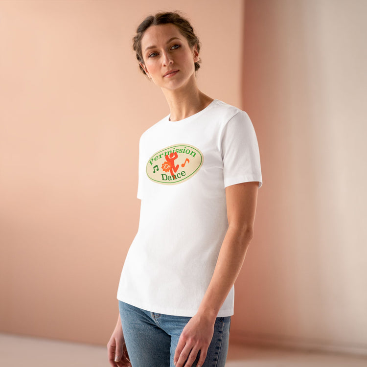 Permission to Dance Women's Relaxed T-Shirt