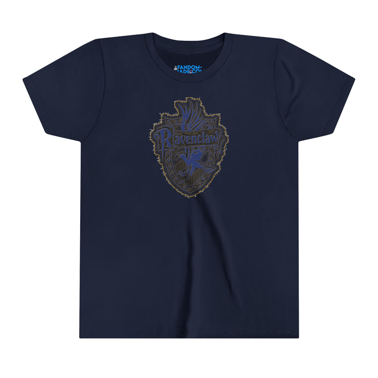 Ravenclaw Crest Youth T-Shirt - Fandom-Made