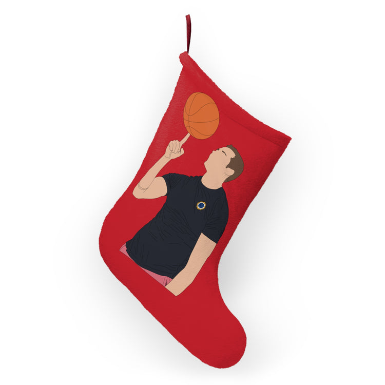 Basketball Buckley Christmas Stocking