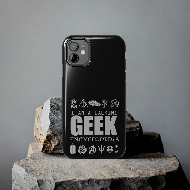 Geekdom Encyclopedia Phone Cases