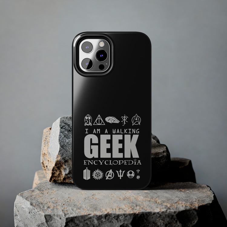 Geekdom Encyclopedia Phone Cases