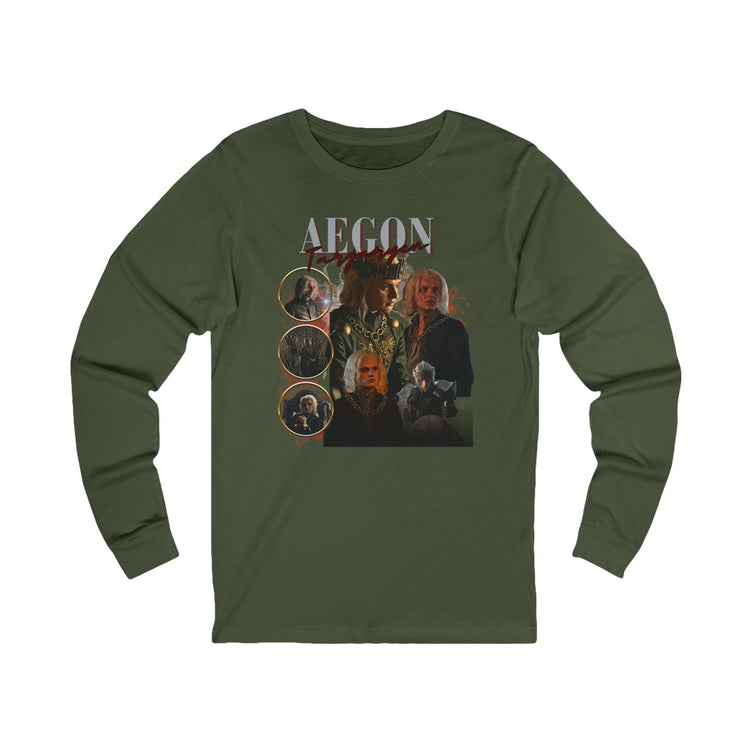 Aegon Targaryen Unisex Long Sleeve Tee
