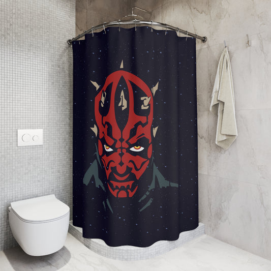 Dark Side Warrior Shower Curtain - Fandom-Made