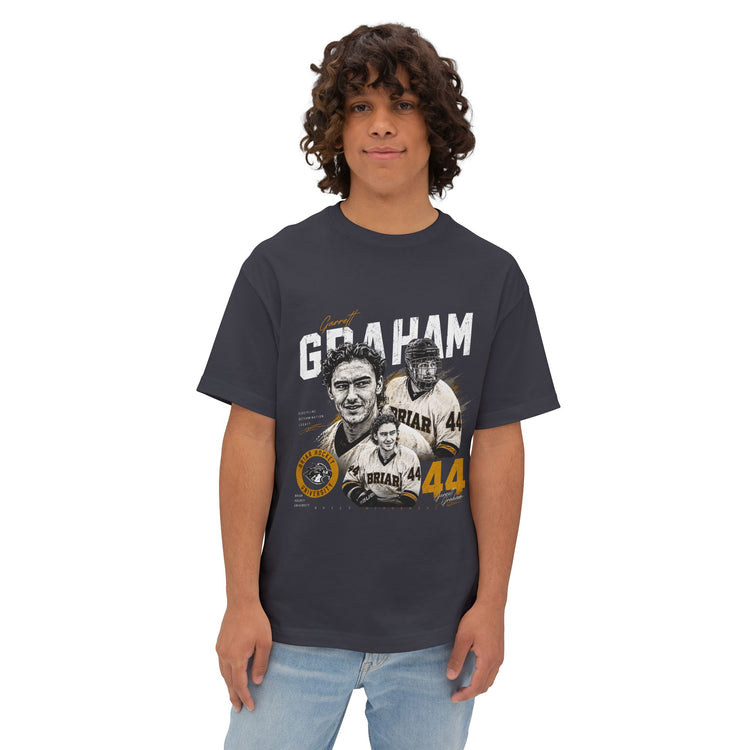 Graham Collage Unisex Oversized Boxy Tee