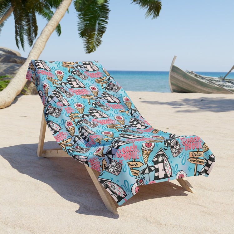Goth Summer Beach Towel - Fandom-Made