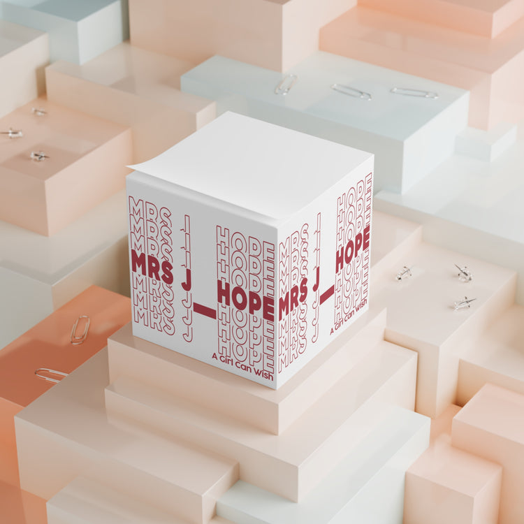 Mrs. J-Hope Note Cube