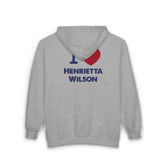 I Love Henrietta Wilson Unisex Zip Hoodie - Fandom-Made