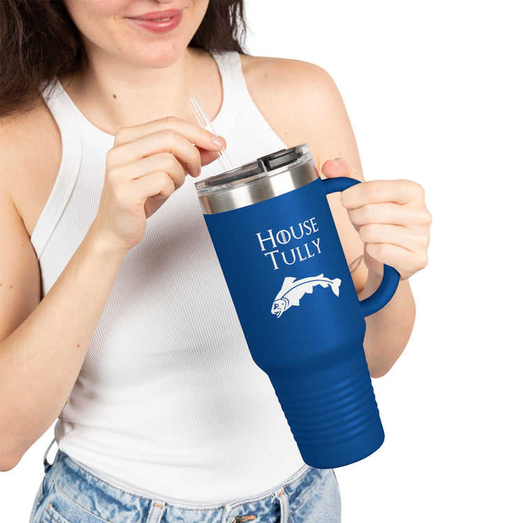 House Tully Insulated Tumbler - Fandom-Made