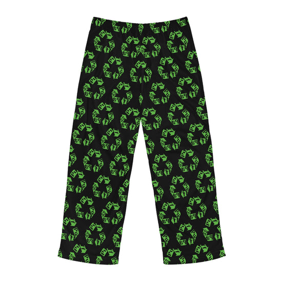 Puff Pass Recycle Men's Pajama Pants - Fandom-Made