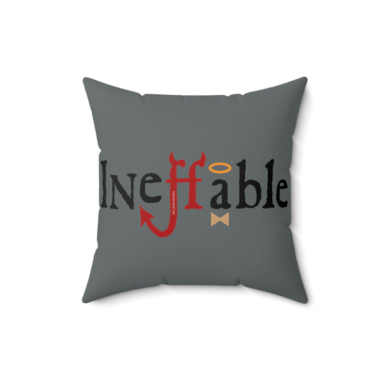 Ineffable Square Pillow - Fandom-Made
