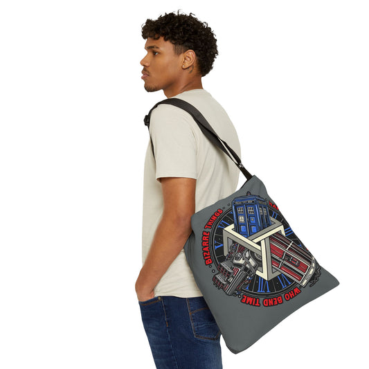 Time Benders Adjustable Tote Bag