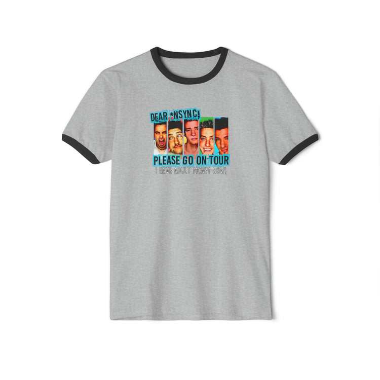 Dear *NSYNC Ringer T-Shirt - Fandom-Made