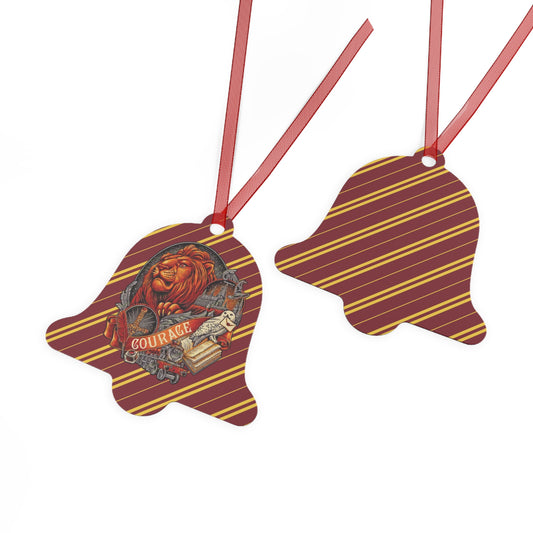 Gryffindor Courage Metal Ornaments - Fandom-Made